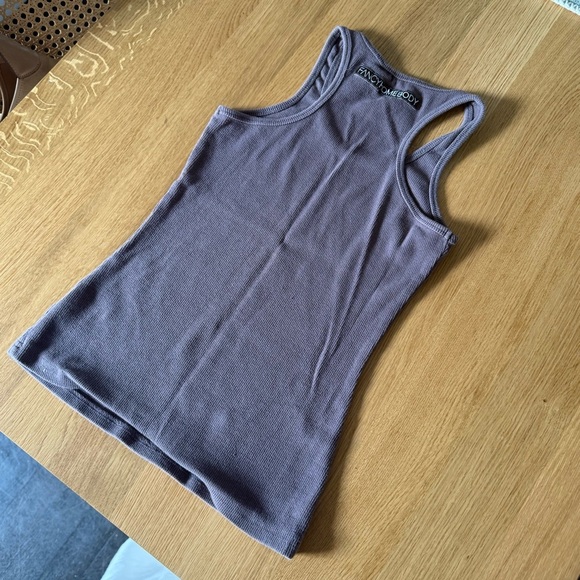 Fancy Homebody Ribbed Racerback Tank - Picture 4 of 4